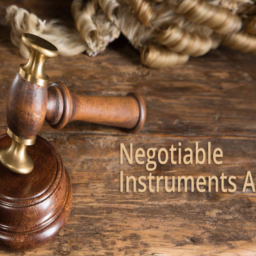 NEGOTIABLE INSTRUMENTS