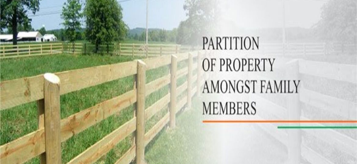 Partition of Property under Hindu law - Mahalaxmi Agrawal